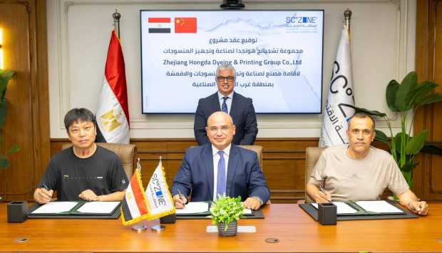 باستثمارات 20 مليون دولار.. مشروع صيني جديد للمنسوجات بالقنطرة غرب يوفر 500 فرصة عمل