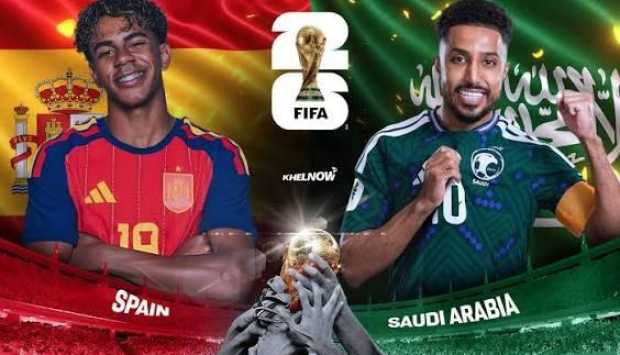 التشكيل الرسمي لمباراة إسبانيا والسعودية في كأس العالم 2026: عودة لامين يامال