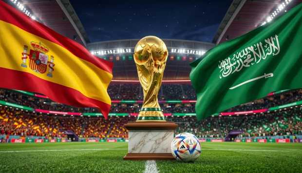 مباراة إسبانيا والسعودية في كأس العالم 2026: التوقيت والتشكيلات والقنوات الناقلة