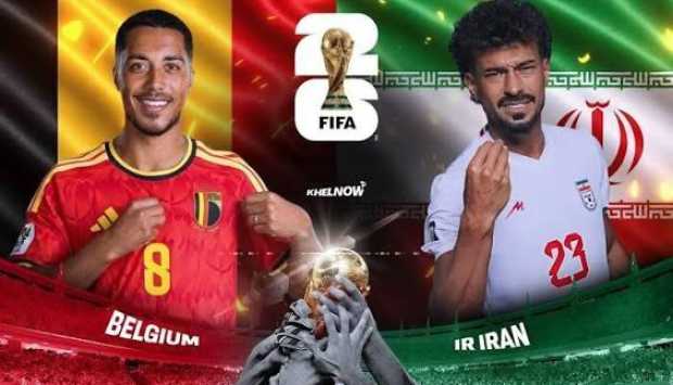 مباراة بلجيكا ضد إيران في كأس العالم 2026: تفاصيل البث المباشر والتشكيلات