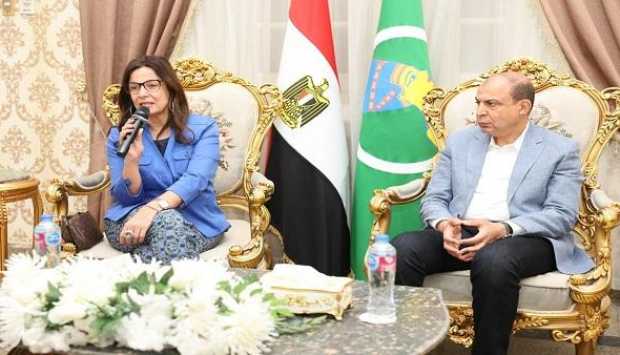 زيارة وزيرة الثقافة لمحافظة المنيا: تطوير بنية المواقع الثقافية وتعزيز العدالة الثقافية