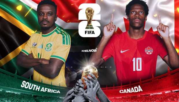 موعد مباراة جنوب أفريقيا وكندا في دور الـ32 من كأس العالم 2026 والتشكيل والقنوات الناقلة