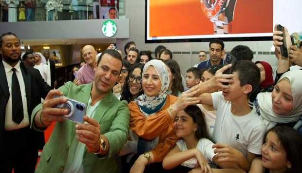 حضور جماهيري لافت في العرض الخاص لفيلم «صقر وكناريا» بدبي