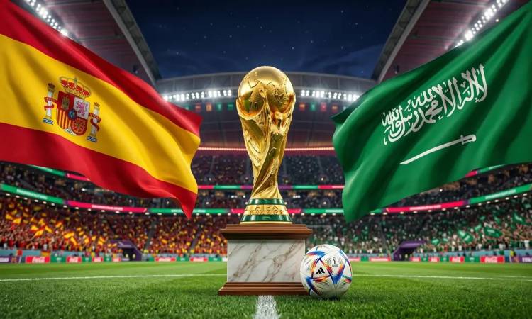 بث مباشر مشاهدة مباراة إسبانيا ضد السعودية
