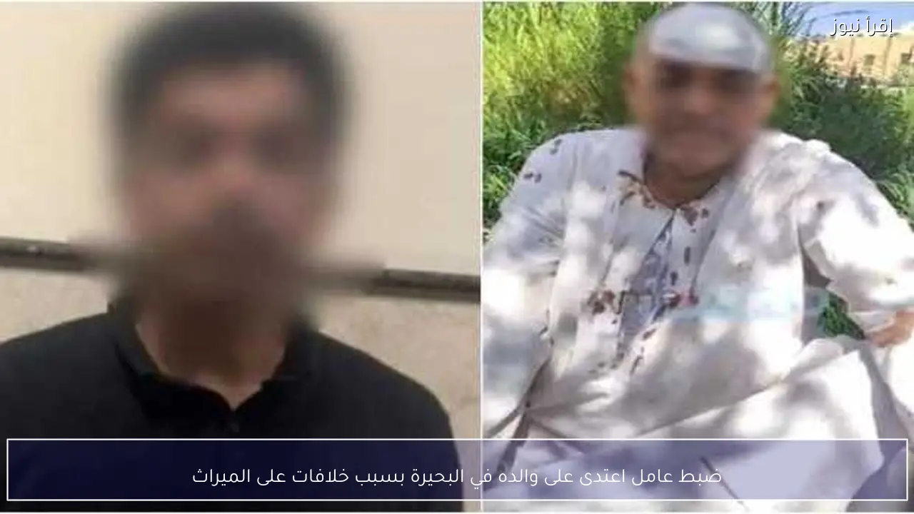 ضبط عامل اعتدى على والده في البحيرة بسبب خلافات على الميراث