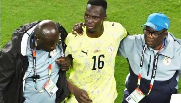 غياب إدوارد ميندي عن مباراة السنغال والعراق في كأس العالم 2026 بعد إصابة في الركبة