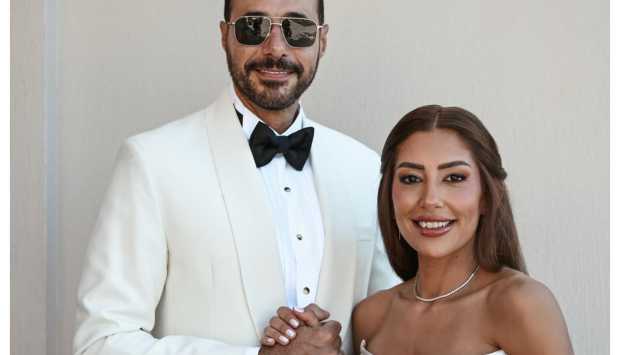 ريهام عبد الغفور تهنئ أحمد السعدني بزواجه من ميرنا الهلباوي