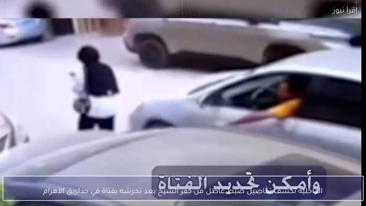 الداخلية تكشف تفاصيل ضبط عاطل من كفر الشيخ بعد تحرشه بفتاة في حدائق الأهرام