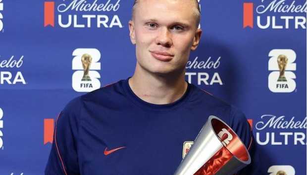 إيرلينغ هالاند يتألق ويحصد جائزة أفضل لاعب في مواجهة النرويج والسنغال بكأس العالم 2026