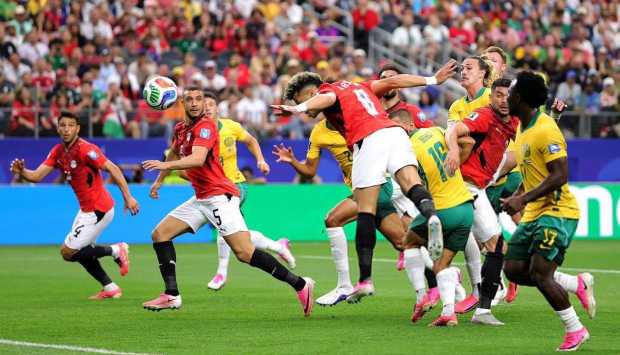 إمام عاشور يسجل هدف مصر الأول في مرمى أستراليا ضمن كأس العالم 2026