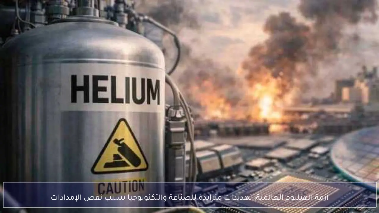 أزمة الهيليوم العالمية: تهديدات متزايدة للصناعة والتكنولوجيا بسبب نقص الإمدادات
