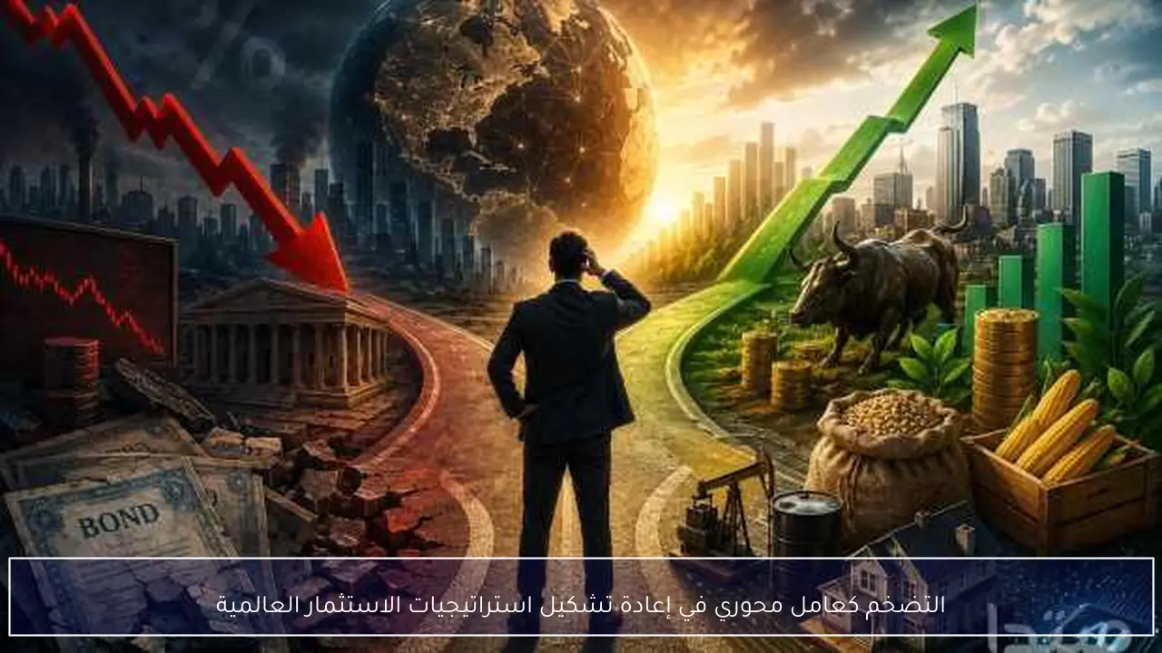 التضخم كعامل محوري في إعادة تشكيل استراتيجيات الاستثمار العالمية