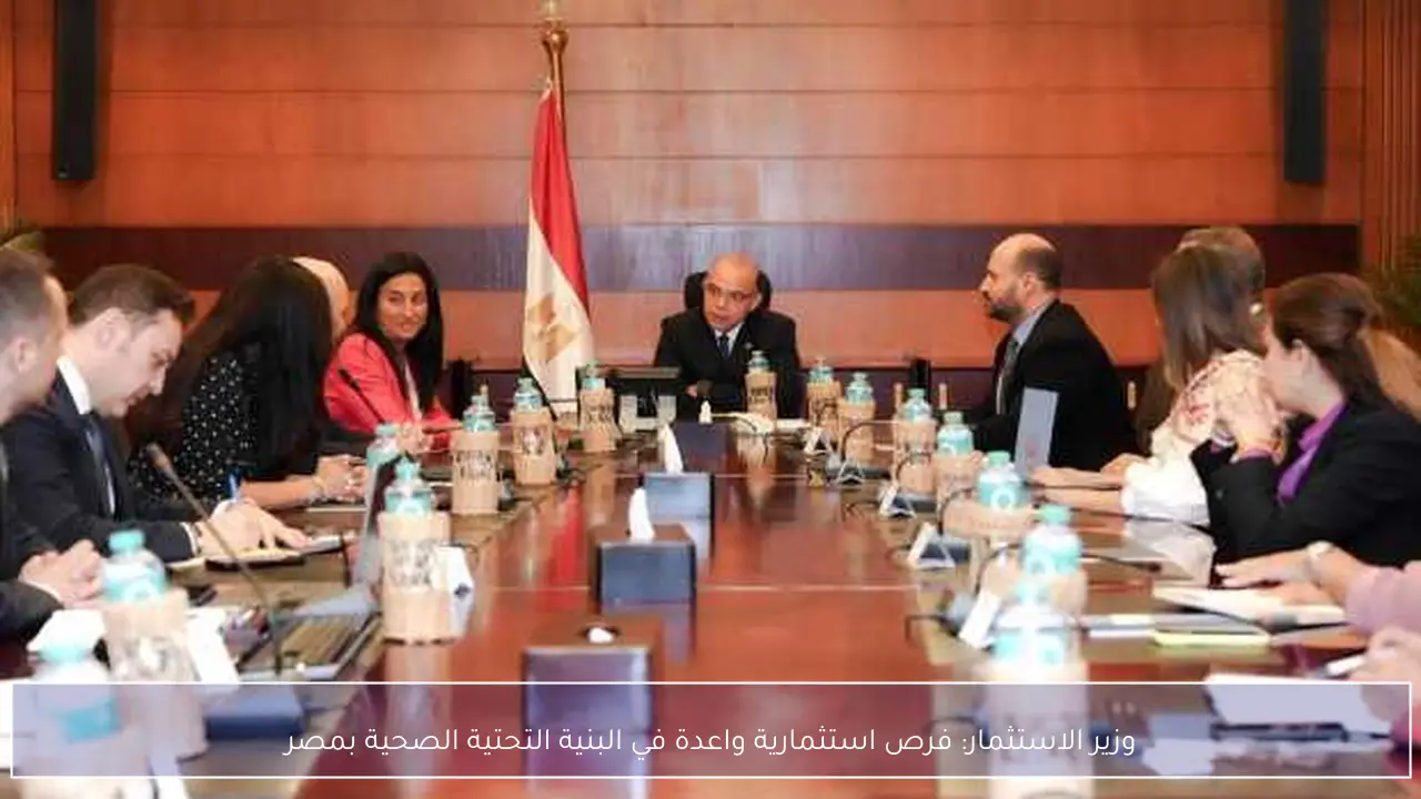 وزير الاستثمار: فرص استثمارية واعدة في البنية التحتية الصحية بمصر