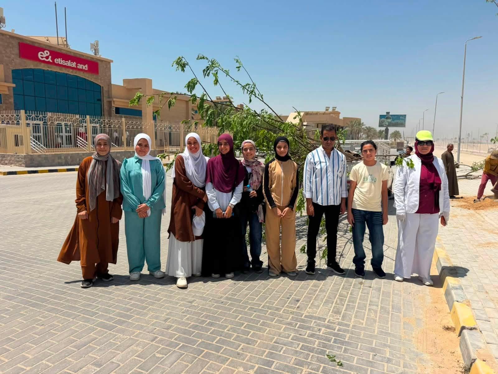 أعمال التطوير ورفع كفاءة الخدمات بمدن الصعيد الجديدة