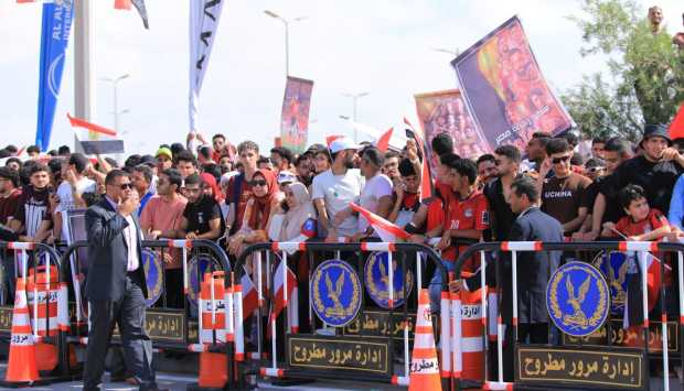 مطار العلمين يحتفل بعودة منتخب مصر بعد إنجاز تاريخي في كأس العالم 2026
