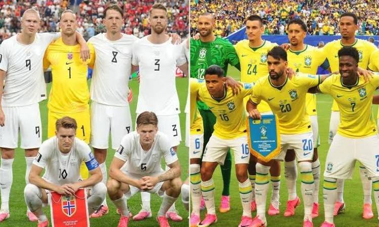 البرازيل ضد النرويج