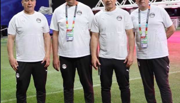 حسام حسن يقود الجهاز الفني لمنتخب مصر في تفقد ملعب أتلانتا قبل مواجهة الأرجنتين بكأس العالم 2026
