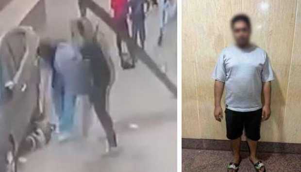 الجيزة: القبض على كهربائي بعد جذبه طفلاً من سيدة ودفعه أرضاً