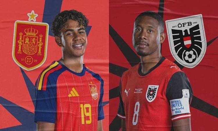 بث مباشر مشاهدة مباراة إسبانيا ضد النمسا