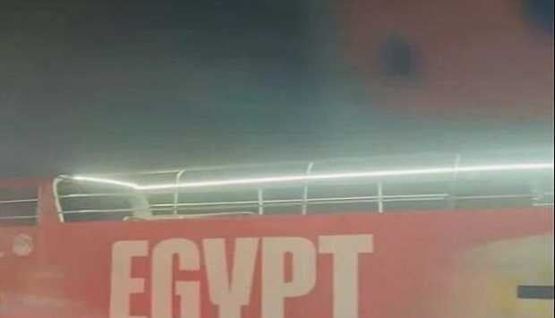 الاحتفالات الجماهيرية في العلمين الجديدة لاستقبال منتخب مصر بعد إنجاز المونديال