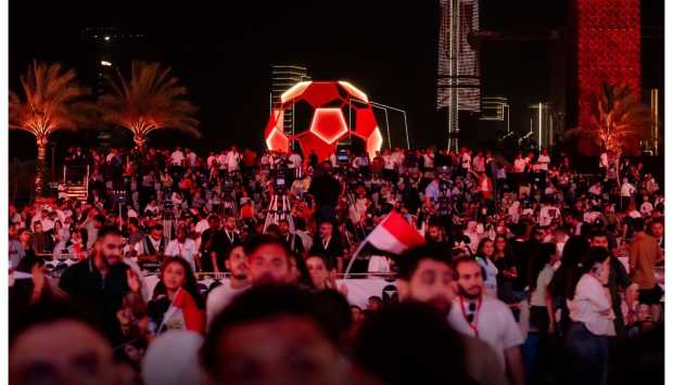 ON وdmc تقدمان تغطية خاصة لفعاليات Egyptian Fan Zone أثناء مباراة مصر وأستراليا