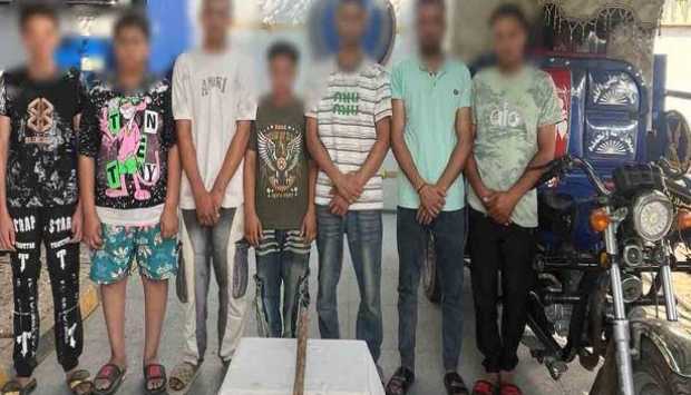 القبض على المتهمين بتحطيم سيارة في بني سويف بعد مشادة حول المرور