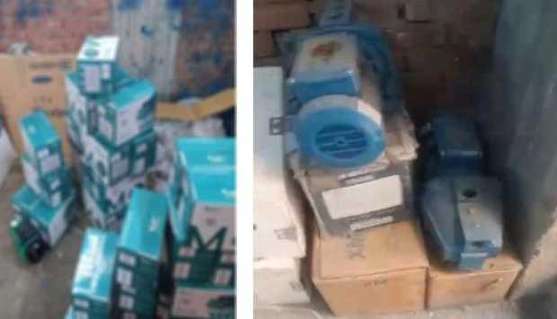 شرطة التموين تضبط مصنع غير مرخص لتجميع مواتير المياه المغشوشة في الجيزة