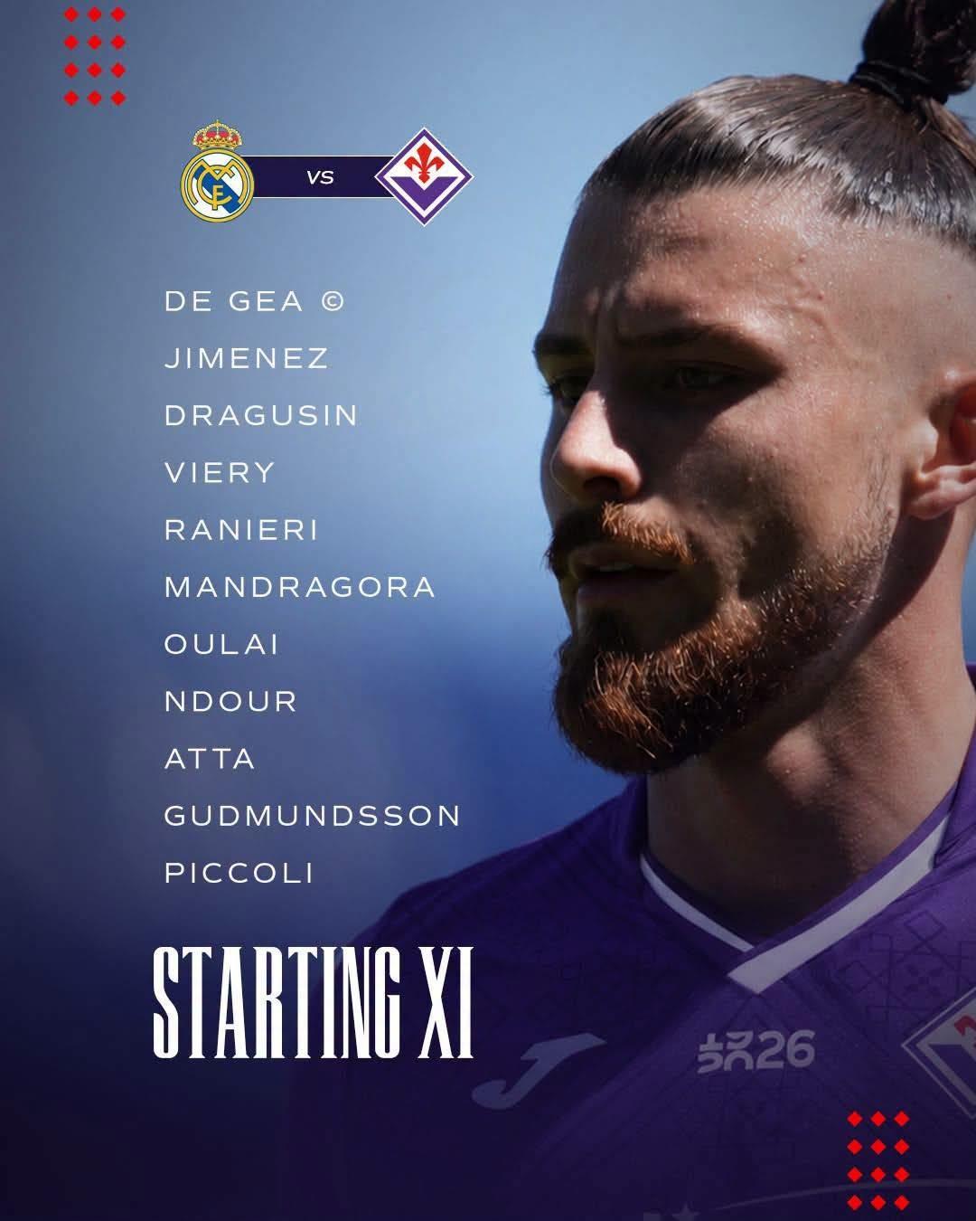 تشكيل فيورنتينا أمام ريال مدريد