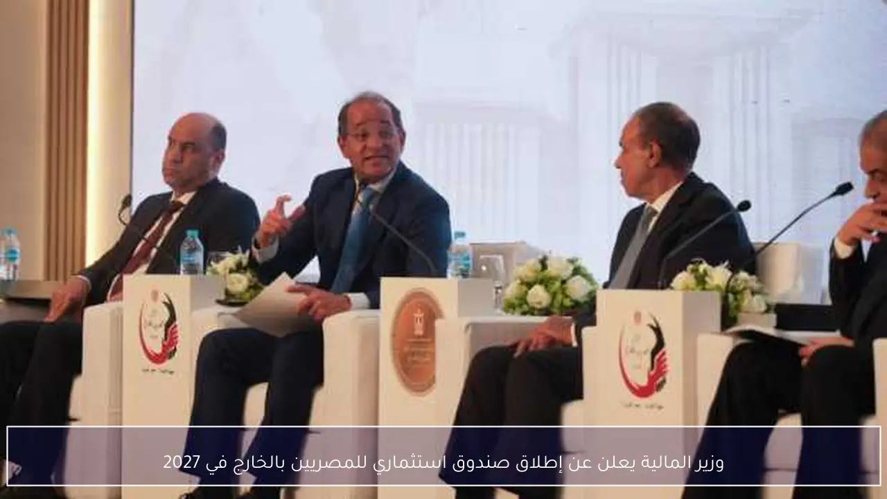 وزير المالية يعلن عن إطلاق صندوق استثماري للمصريين بالخارج في 2027