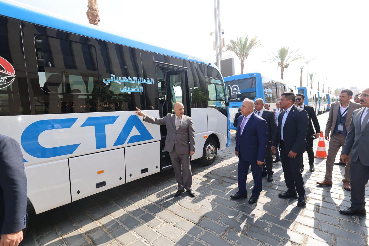 تدشين ميني باصات جديدة