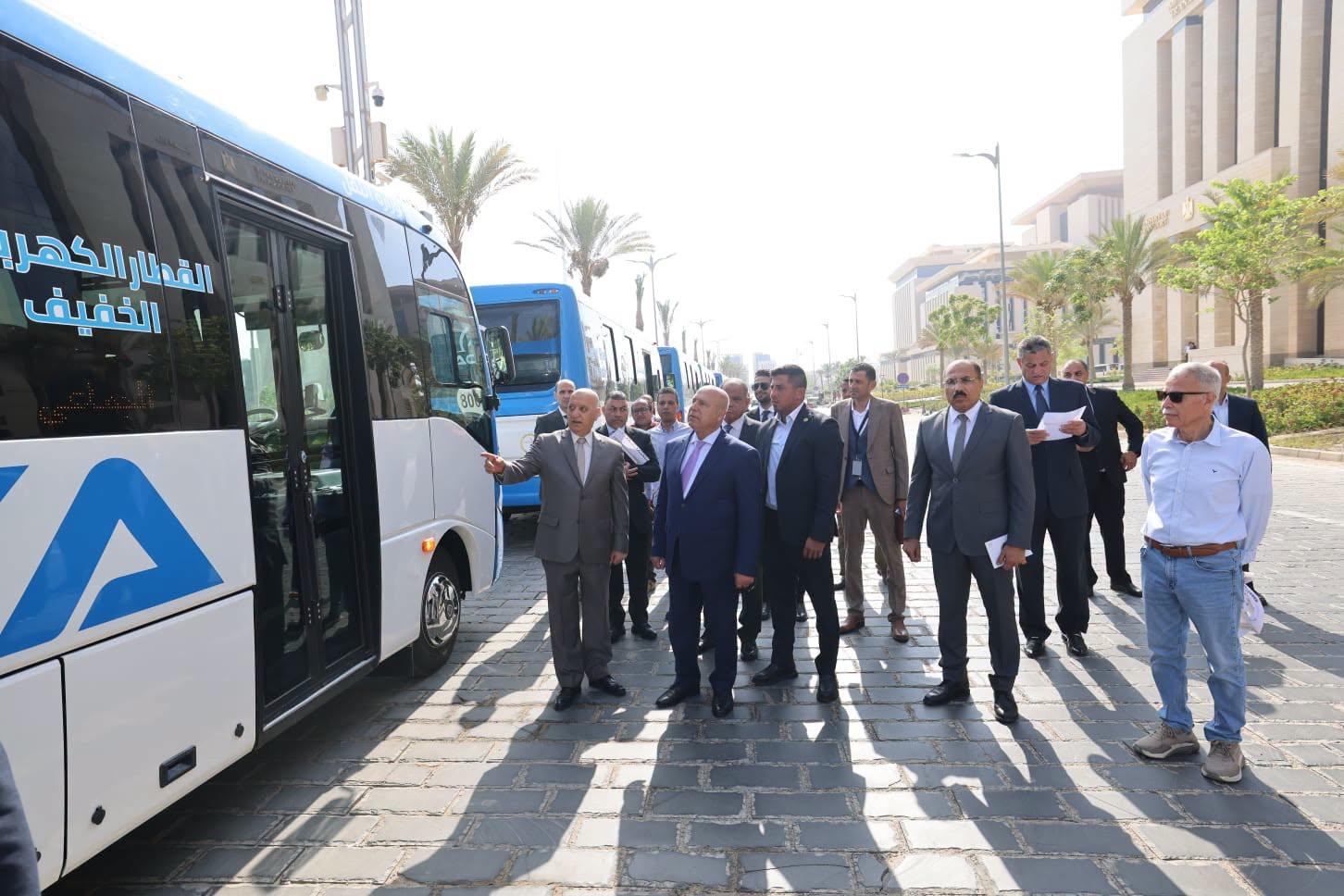 تدشين ميني باصات جديدة
