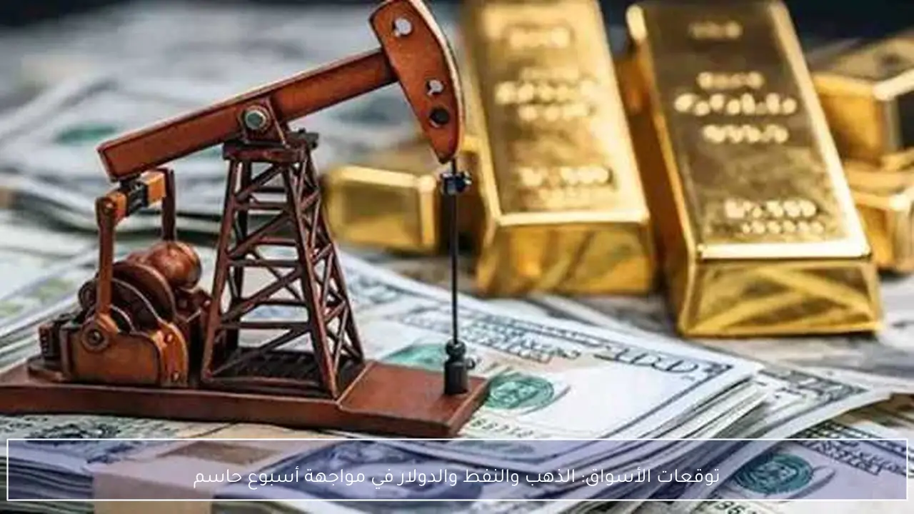 توقعات الأسواق: الذهب والنفط والدولار في مواجهة أسبوع حاسم