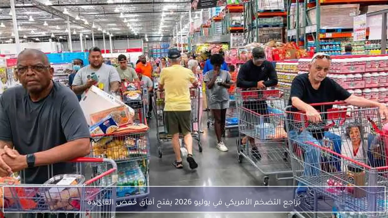 تراجع التضخم الأمريكي في يوليو 2026 يفتح آفاق خفض الفائدة