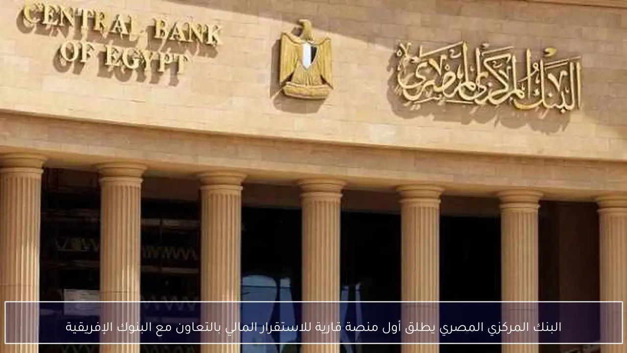 البنك المركزي المصري يطلق أول منصة قارية للاستقرار المالي بالتعاون مع البنوك الإفريقية