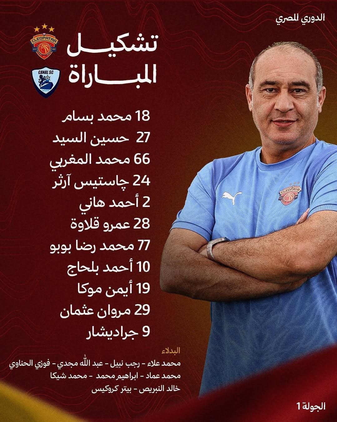 تشكيل سيراميكا كليوباترا ضد القناة