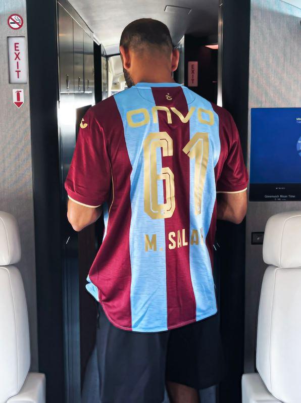 محمد صلاح بقميص طرابزون