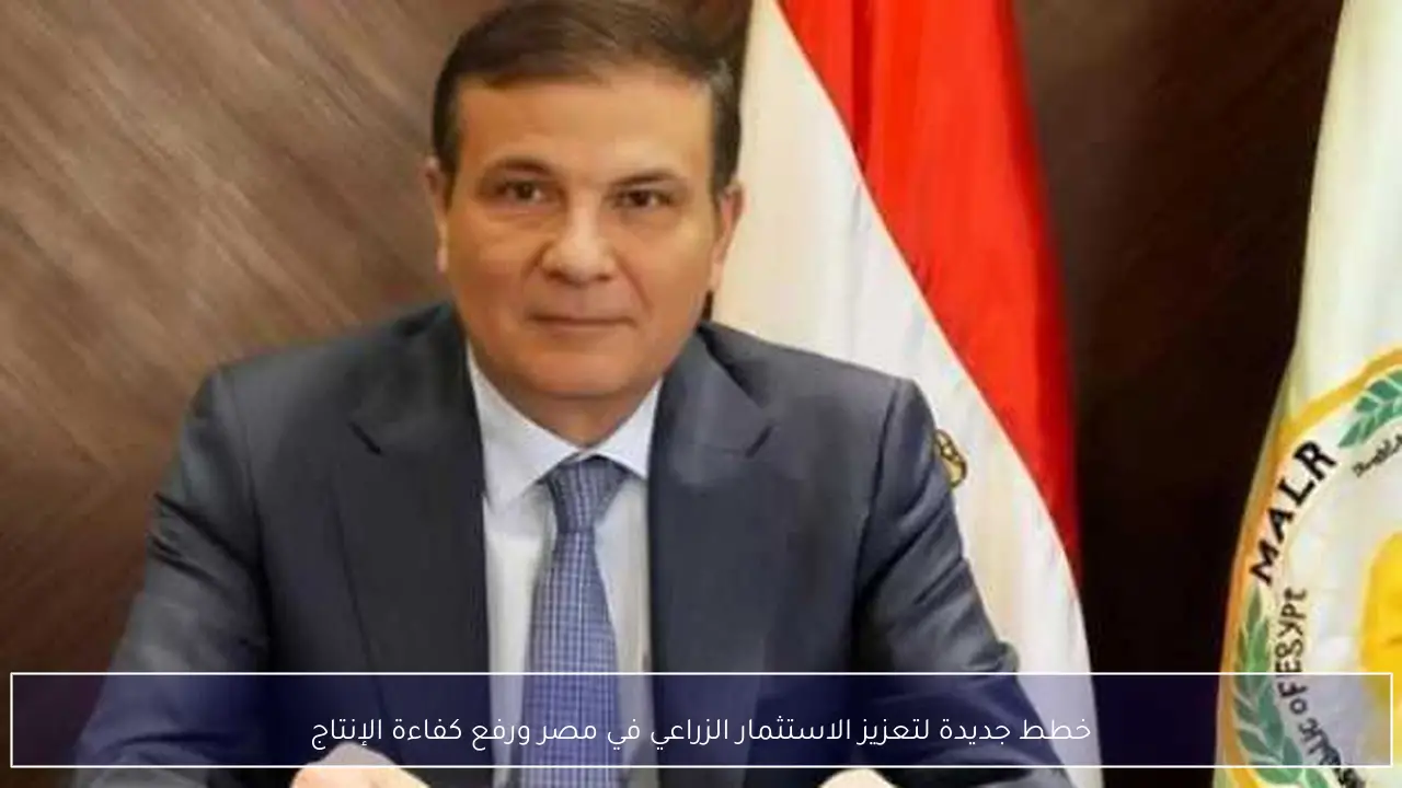 خطط جديدة لتعزيز الاستثمار الزراعي في مصر ورفع كفاءة الإنتاج