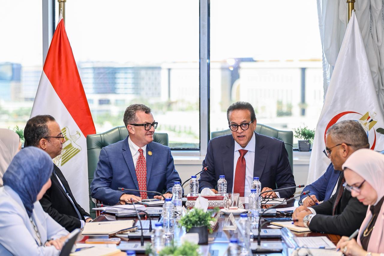 اجتماع وزيرا الصحة والتخطيط