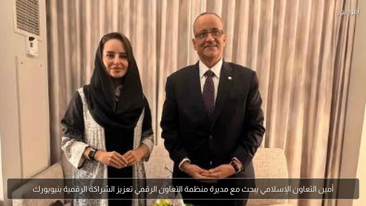 أمين التعاون الإسلامي يبحث مع مديرة منظمة التعاون الرقمي تعزيز الشراكة الرقمية بنيويورك