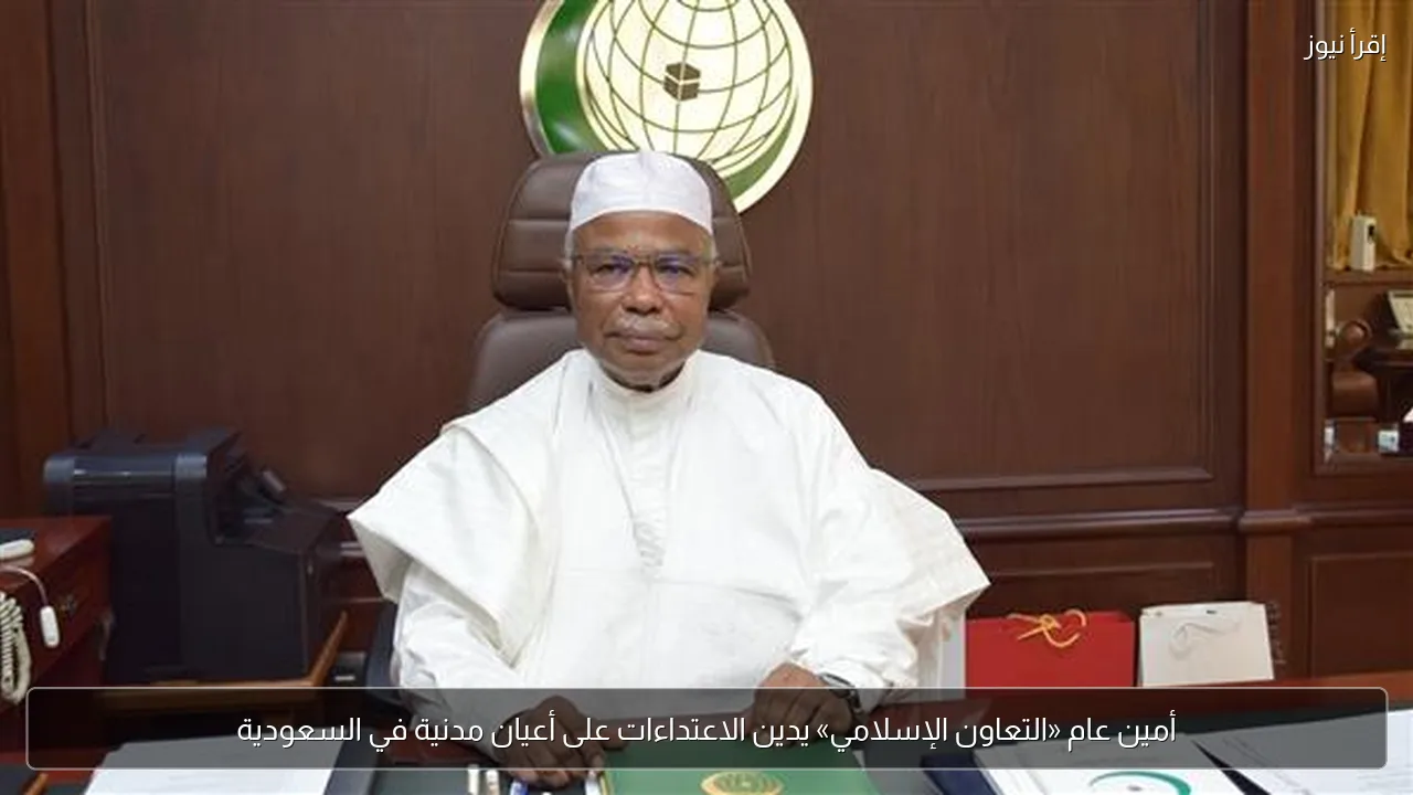 أمين عام «التعاون الإسلامي» يدين الاعتداءات على أعيان مدنية في السعودية