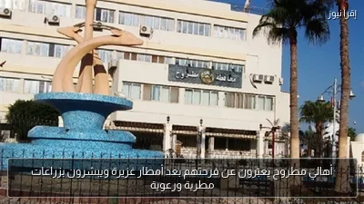 أهالي مطروح يعبّرون عن فرحتهم بعد أمطار غزيرة ويبشرون بزراعات مطرية ورعوية