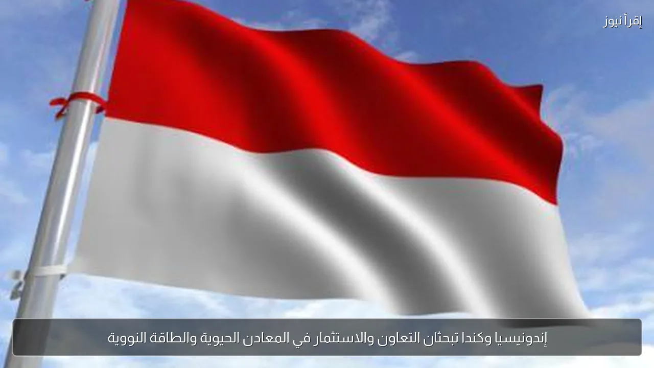 إندونيسيا وكندا تبحثان التعاون والاستثمار في المعادن الحيوية والطاقة النووية