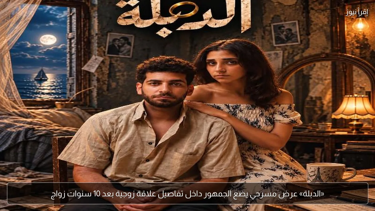 «الدبلة» عرض مسرحي يضع الجمهور داخل تفاصيل علاقة زوجية بعد 10 سنوات زواج