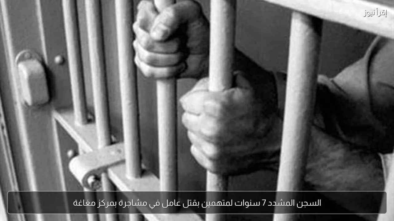 السجن المشدد 7 سنوات لمتهمين بقتل عامل في مشاجرة بمركز مغاغة