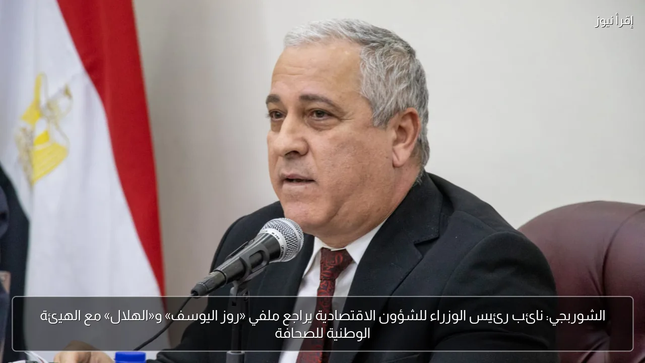 الشوربجي: نائب رئيس الوزراء للشؤون الاقتصادية يراجع ملفي «روز اليوسف» و«الهلال» مع الهيئة الوطنية للصحافة