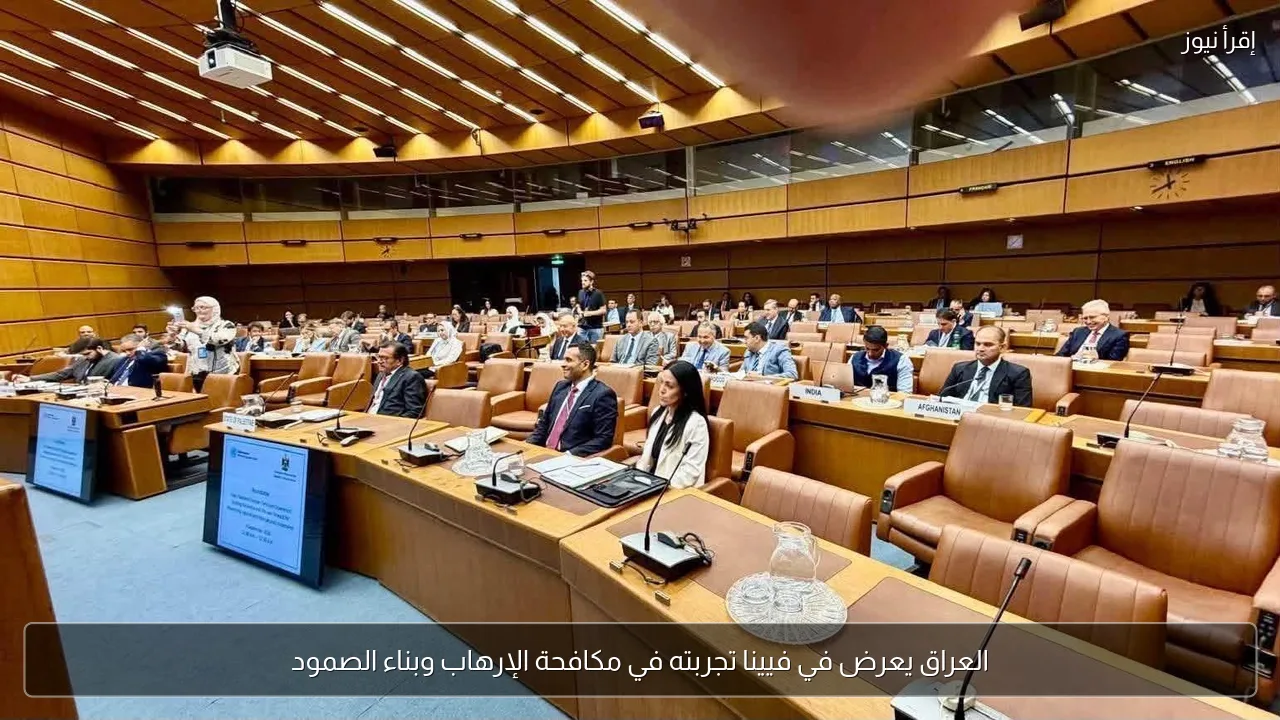 العراق يعرض في فيينا تجربته في مكافحة الإرهاب وبناء الصمود