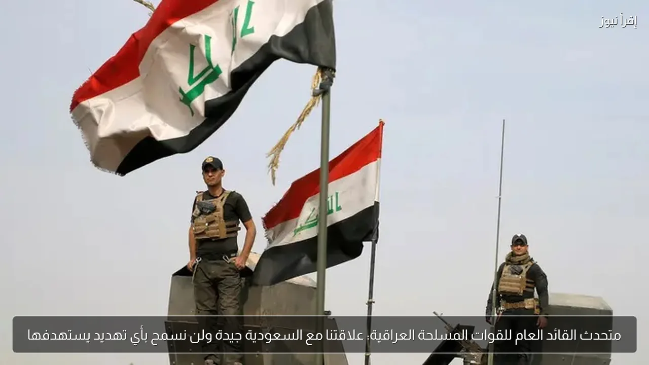 متحدث القائد العام للقوات المسلحة العراقية: علاقتنا مع السعودية جيدة ولن نسمح بأي تهديد يستهدفها