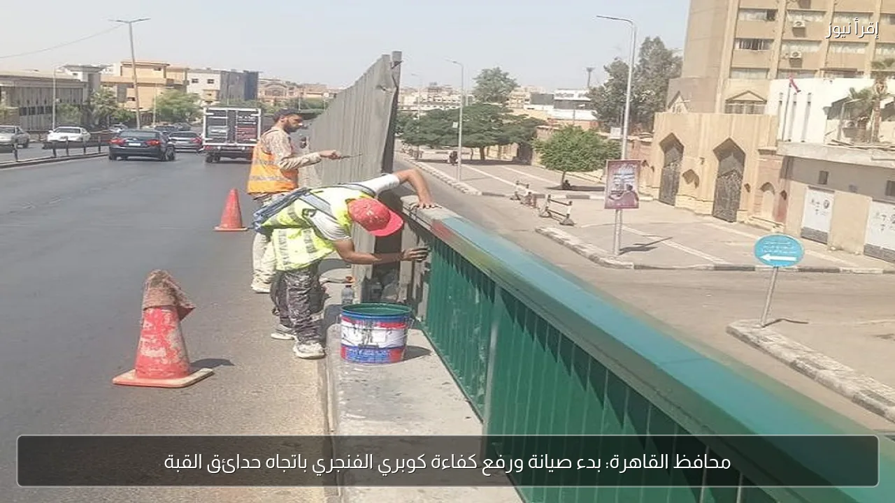 محافظ القاهرة: بدء صيانة ورفع كفاءة كوبري الفنجري باتجاه حدائق القبة