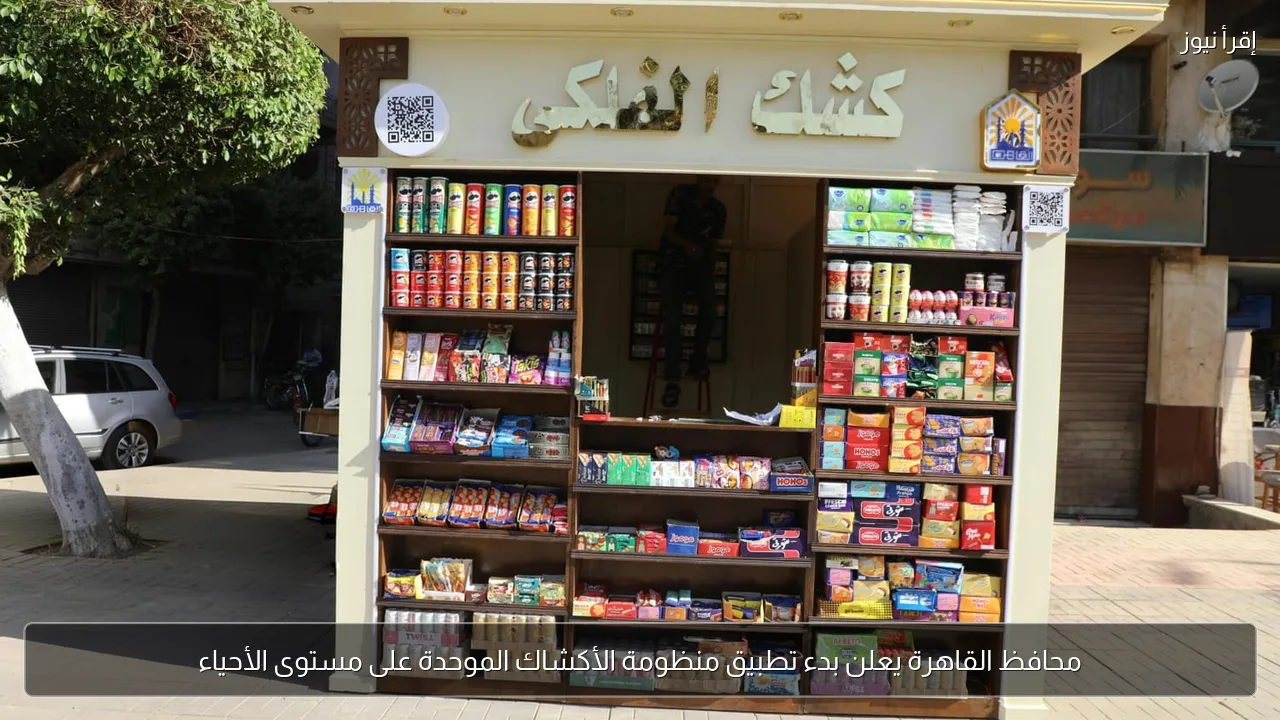 محافظ القاهرة يعلن بدء تطبيق منظومة الأكشاك الموحدة على مستوى الأحياء