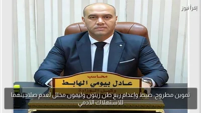 تموين مطروح: ضبط وإعدام ربع طن زيتون وليمون مخلل لعدم صلاحيتهما للاستهلاك الآدمي